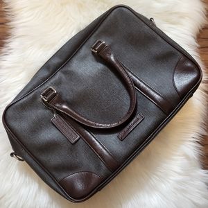 Preloved leather briefcase